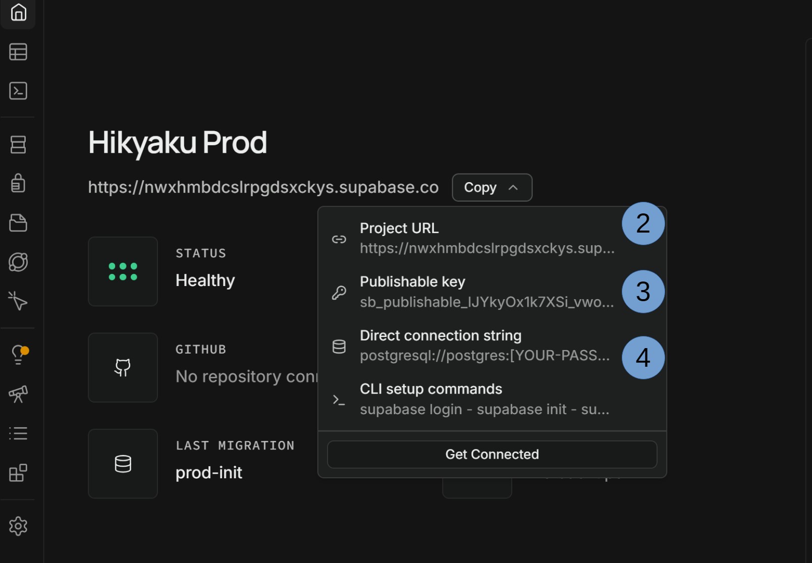Supabase Config